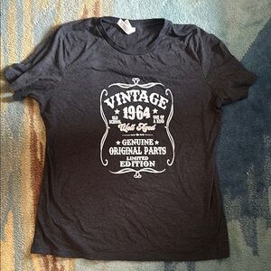 Bella Canvas Vintage 1964 Tee - Dark Gray